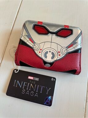 Loungefly Marvel Ant-Man Red & Silver Bifold Wallet